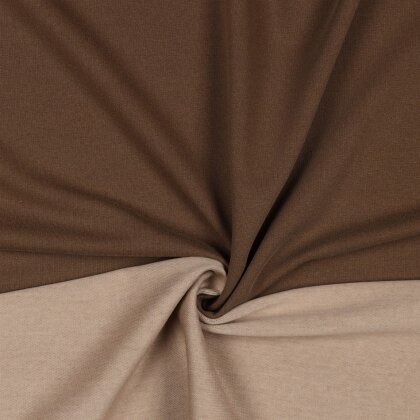 French Terry Vintage - cognac