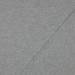 Baumwolljersey *Vera* - hellgrau meliert