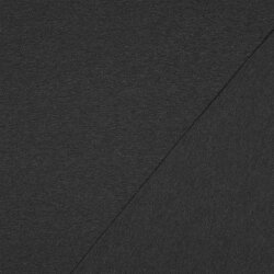 Baumwolljersey *Vera* - anthrazit meliert