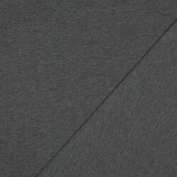 Baumwolljersey *Vera* - grau meliert