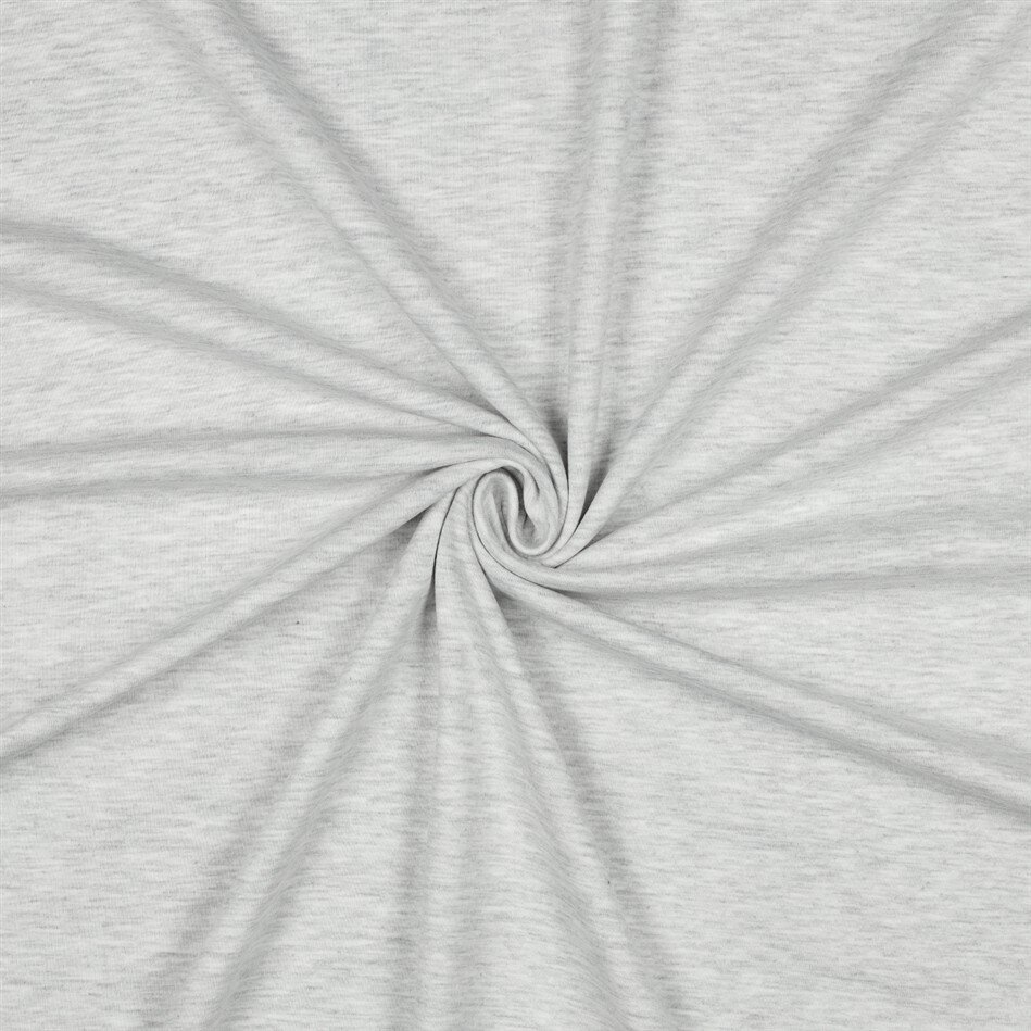 Baumwolljersey *Vera* - creme meliert