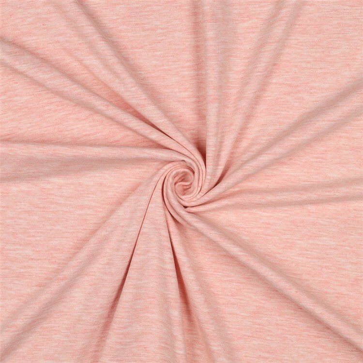 Baumwolljersey *Vera* - rosa meliert