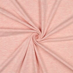 Baumwolljersey *Vera* - rosa meliert