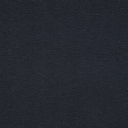 Baumwolljersey *Vera* - dunkelblaublau meliert