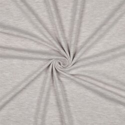 Baumwolljersey *Vera* - beige meliert