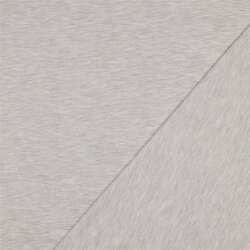 Baumwolljersey *Vera* - beige meliert