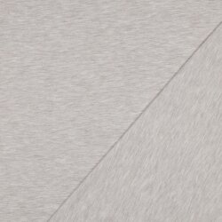 Baumwolljersey *Vera* - beige meliert