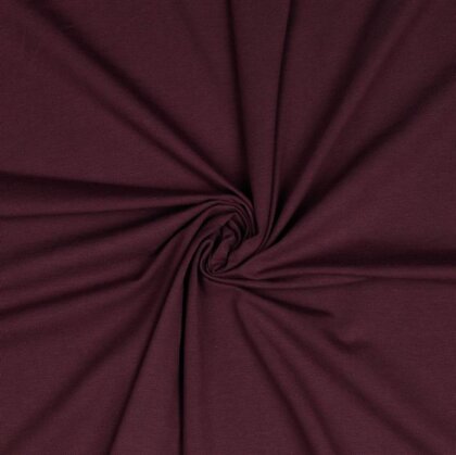 Baumwolljersey *Vera* - aubergine