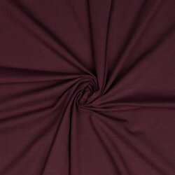 Baumwolljersey *Vera* - aubergine