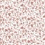 Baumwolljersey Digital Blumen - weiß/ malve