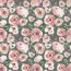 Baumwolljersey Digital Rosen - grünpetrol