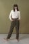 Baumwolljersey Lurex - hellsand