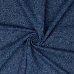 Baumwolljersey Recycelt - schattenblau