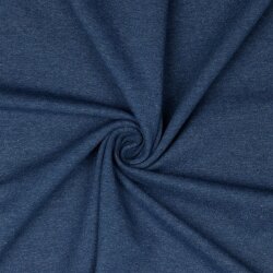 Baumwolljersey Recycelt - schattenblau