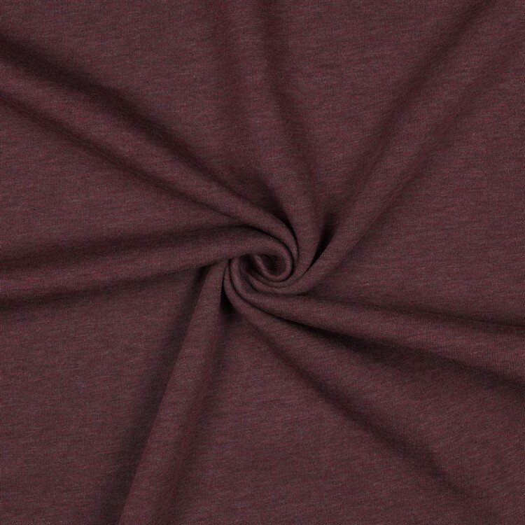 Wintersweat *Vera* - aubergine meliert