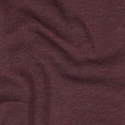 Wintersweat *Vera* - aubergine meliert