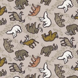 Ganzjahressweat Tiere - sand