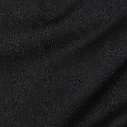 Stretch-Jeansstoff 110Z Recycled Vorgewaschen - schwarz