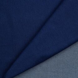 Stretch-Jeansstoff 110Z Recycled Vorgewaschen - indigo