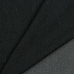 Jeansstoff Stretch Recycled - schwarz