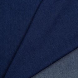 Jeansstoff Stretch Recycled - dunkel jeansblau