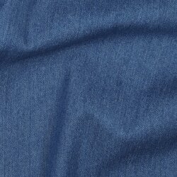 Jeansstoff Stretch Recycled - jeansblau