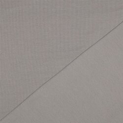 Rippenjersey *Vera* - steingrau/grau