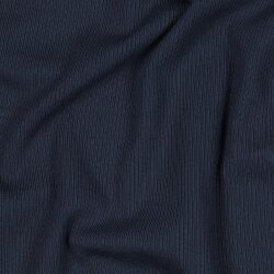 Rippenjersey *Vera* - dunkelblau