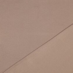 Rippenjersey *Vera* - taupe