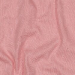 Feinstrickjersey *Vera* Lochmuster - quarzrosa