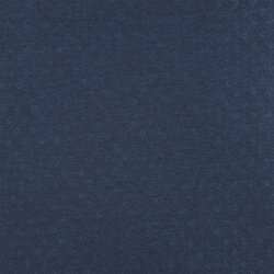 Feinstrickjersey *Vera* Lochmuster - dunkelblaublau meliert