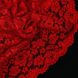 Spitzenstoff *Carmen* - rot