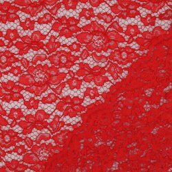Spitzenstoff *Carmen* - rot