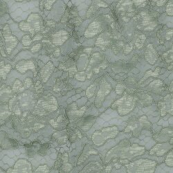 Spitzenstoff *Carmen* - hellaltmint