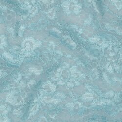 Spitzenstoff *Carmen* - hellblau