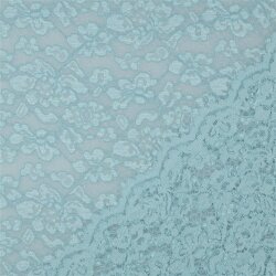 Spitzenstoff *Carmen* - hellblau