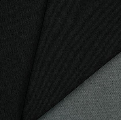 Jeansstoff Stretch *Vera* - schwarz
