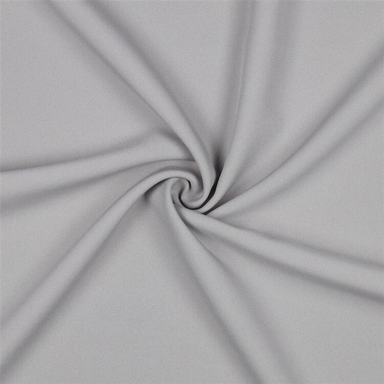 Dekostoff Bekleidungs *Vera* Uni - lichtgrau