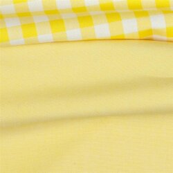 Baumwollpopeline garngefärbt - gelb