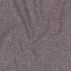 Baumwollpopeline garngefärbt - aubergine