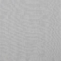 Baumwollpopeline Streifen 3mm, garngefärbt - grau