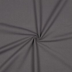 Baumwolljersey Jeans-Optik - grau