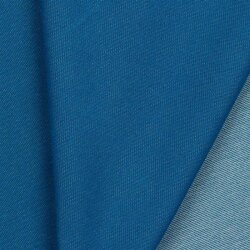 Baumwolljersey Jeans-Optik - dunkelpetrol
