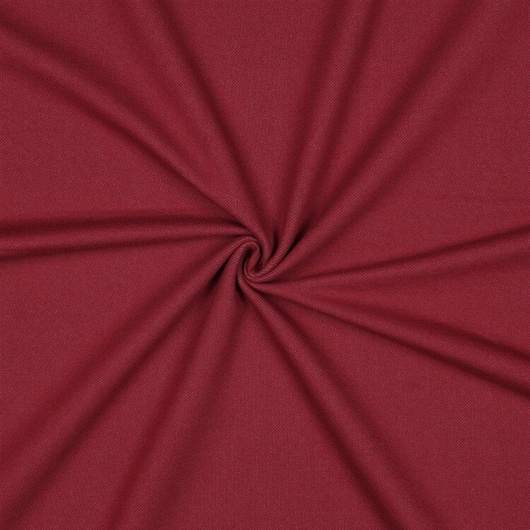 Baumwolljersey Jeans-Optik - beere