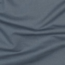 Baumwolljersey Jeans-Optik - blau/grau