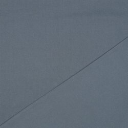 Baumwolljersey Jeans-Optik - blau/grau
