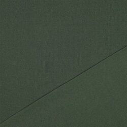 Baumwolljersey Jeans-Optik - dunkelgrün