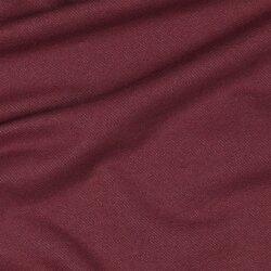 Baumwolljersey Jeans-Optik - aubergine