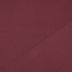 Baumwolljersey Jeans-Optik - aubergine