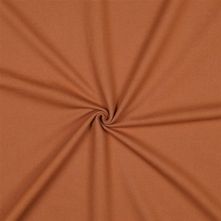 Baumwolljersey Jeans-Optik - cognac